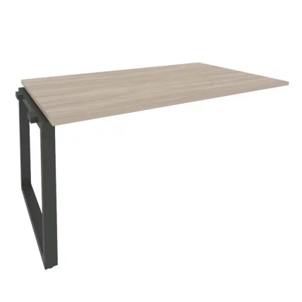 Проходной наборный элемент переговорного стола ОНИКС О.МО-НПРГ-4 Дуб Аттик/Антрацит / ONIX O.MO-NPRG-4_0