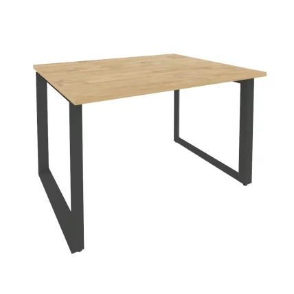 Стол переговорный (1 столешница) ОНИКС О.МО-ПРГ-1.3 Тиквуд Светлый/Антрацит / ONIX O.MO-PRG-1.3_0