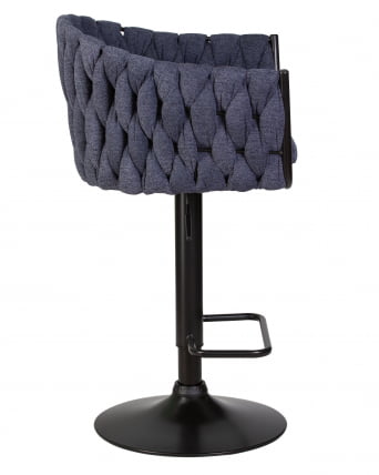 Стул барный ДОБРИН ЛЕОН Синяя ткань ЛАР-275-29 / DOBRIN LEON LAR-275-29_2