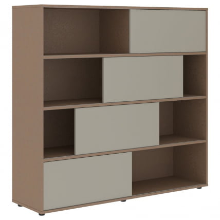 Стеллаж со слайд-дверьми ВЕЛИОН ВМCС 1615 Аметист Кобра / VELION VMCS_0