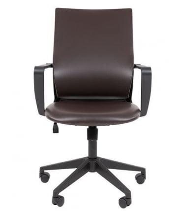 Кресло руководителя Чаирман 545 БП экокожа Коричневый / Chairman_1