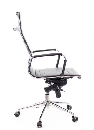 Кресло руководителя Еверпроф Рио М экокожа Черный / Everprof Rio_2