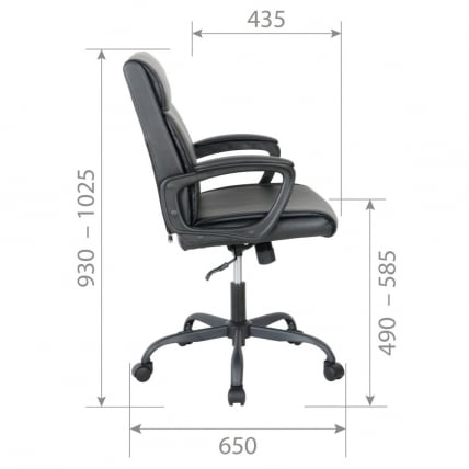 Офисное кресло CХАИРМАН CХ303 Черный / CHAIRMAN CH303_5