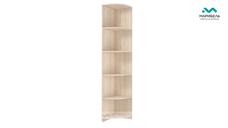 Стеллаж угловой с секциями ВИП-4 Визит-16 Туя светлая / VIP-4_0