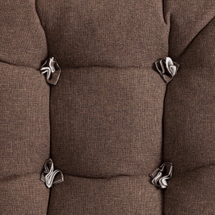 Кресло Чарли / Чарли без подлокотника рогожка, коричневый, 3М7-147, 70х70х84 см / Charli_17