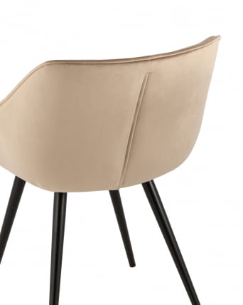 Стул Мэйсон Нев велюр Капучино / New_6