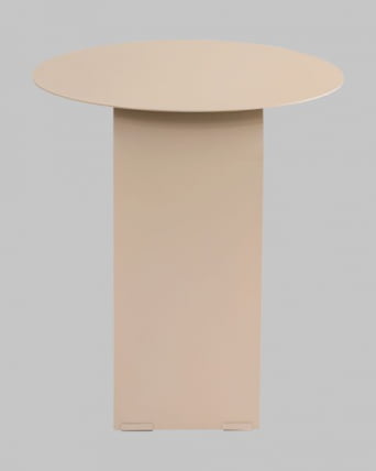 Журнальный столик Арвел металл бежевый / Arwel_3