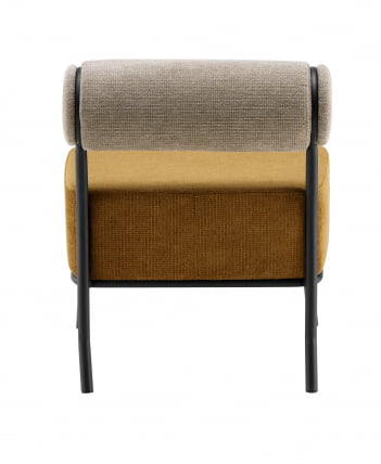 Кресло Понпоун К бежевый терракотовый / Ponpoun_4