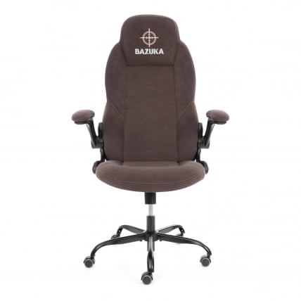 Кресло геймерское БАЗУКА металБЛ велюр, коричневый, 6 / BAZUKA metalBL_4