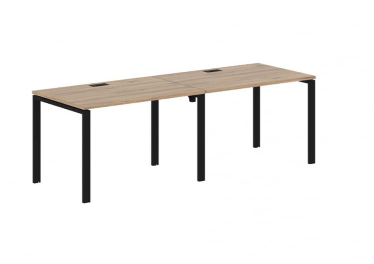 Бенч-система ЕДИС ЕУВСТ 2380 Дуб Денвер светлый Черный / EDIS EUWST_0