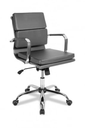 Кресло для персонала Коллеге CЛГ-630 ЛКСХ-Б Грей / College CLG-630 LXH-B Grey_0
