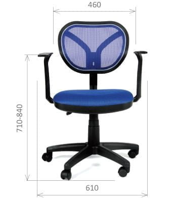 Офисное кресло для оператора CХАИРМАН 450 Нев синий / CHAIRMAN New_3