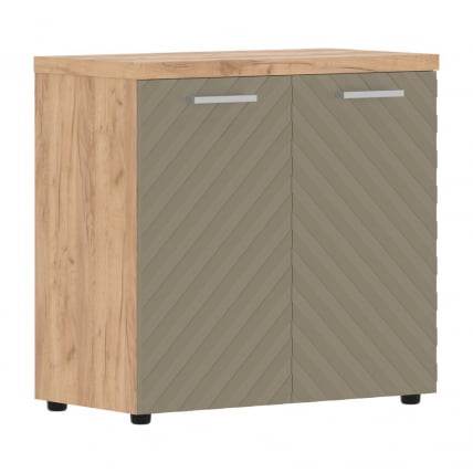 Шкаф с глухими малыми дверьми и топом Торр ЛУКС ТЛЛC 85.1 Дуб Бофорд Капучино / Torr LUX TLLC_0