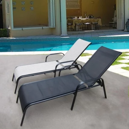 Шезлонг-лежак Бирма-1 МC-2051А Блаcк / MC-2051A Black_1