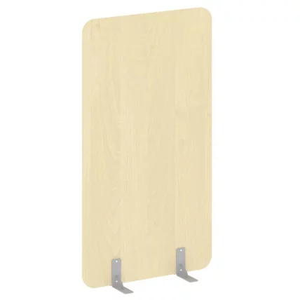 Перегородки на металлических опорах на фетровых подпятниках Р-лине ДП.Ф-100-180 Клен / R-line DP.F-100-180_0