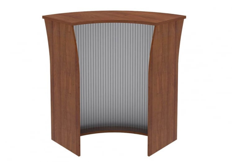 Стойка ресепшн угловая ИМАГО РС-5 Орех французский / IMAGO_0