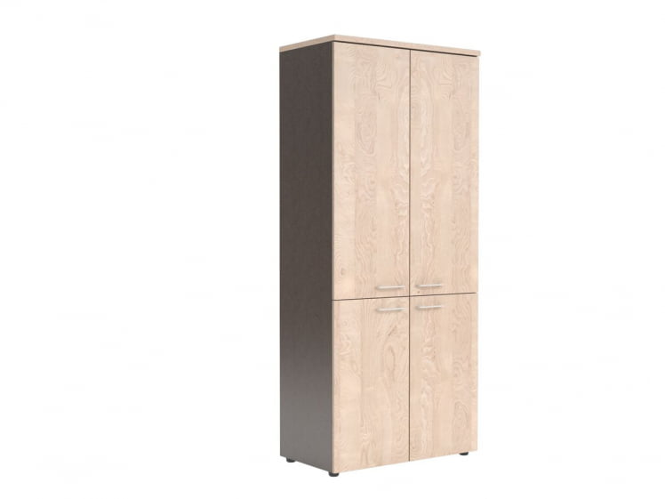 Шкаф для документов с глухими дверками КСХC 85.3 Бук Тиара/Рено / XHC_0