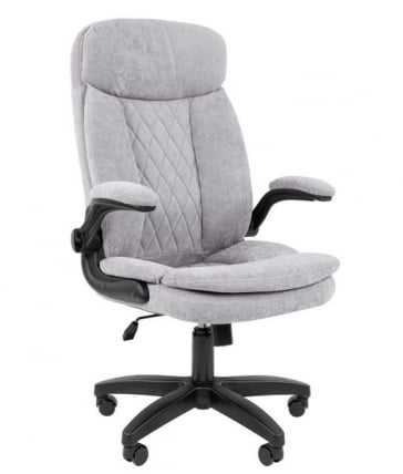 Кресло офисное CХАИРМАН 533 ткань Светло-серый / CHAIRMAN_0