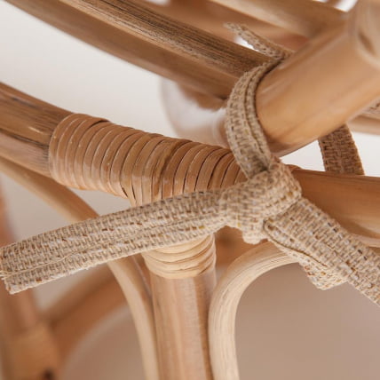 Кресло ПАПАСАН ЕCО/ПАПАСАН ЭКО П115-1/СП СТД /c подушкой, ремешками/ диаметр подушки 129 см, 115кс101кс92 см, Натурал (натуральный), ткань Старт / PAPASAN ECO/ПАПАСАН P115-1/SP STD /c 115x101x92 Natural_5