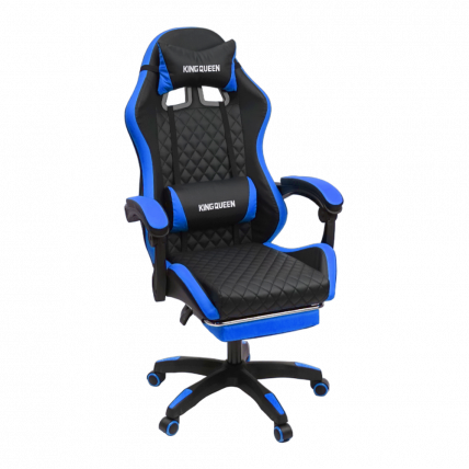 Кресло 892-1 цвет черный/синий с массажем 892-1-блаcк-блуе-масс / 892-1-black-blue-mass_0