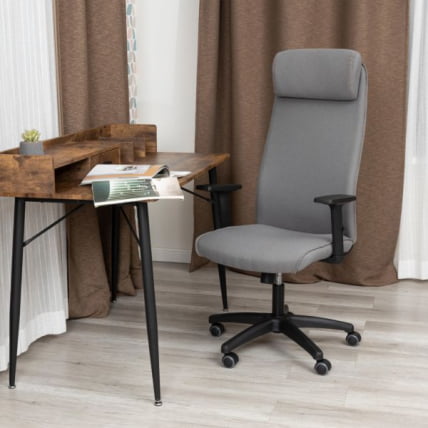 Кресло ПРАГМАТИC ПЛТ ткань, серый, C27 / PRAGMATIC PLT C27_8