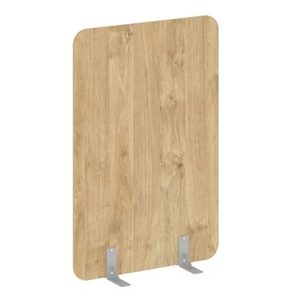 Перегородки на металлических опорах на фетровых подпятниках Р-лине ДП.Ф-100-150 Тиквуд Светлый / R-line DP.F-100-150_0