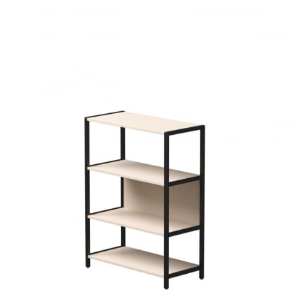 Стеллаж металлический средний Еверпроф ЕВО 254Н010 Кашемир Черный / Everprof EVO_0