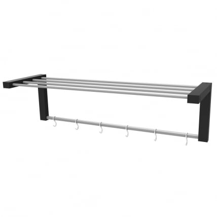 Вешалка настенная Вестон Металлик / Венге_0