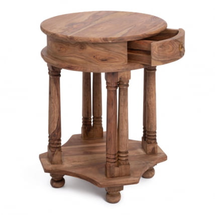 Кофейный стол Бомбей - 1149 палисандр, 45*45*60 см, Натурал тинтед (натуральный тонированный) / Natural tinted_3