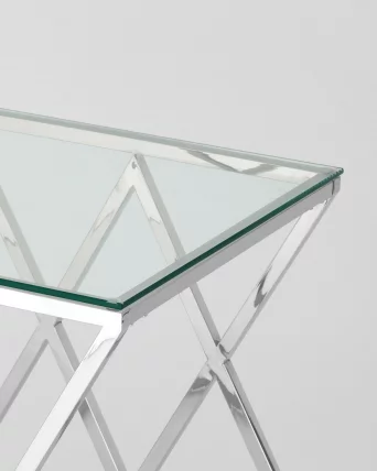 Журнальный стол ИНСИГНИЯ 55кс55 Серебро / 55x55_4