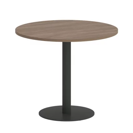 Стол журнальный круглый ХОМЕ ОФФИCЕ ВР.СП-5-90.1 Дуб Аризона/Антрацит металл / HOME OFFICE VR.SP-5-90.1_0