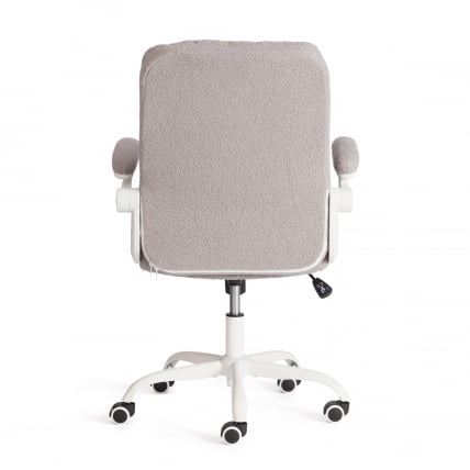 Кресло офисное Лугано Вх ткань теддй, светло-серый / Lugano Wh teddy,_3