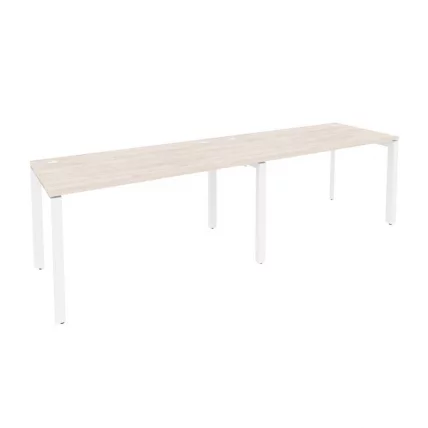 Рабочая станция на П-образном м/к ОНИКС О.МП-РС-2.3.7 Денвер Светлый/Белый / ONIX O.MP-RS-2.3.7_0