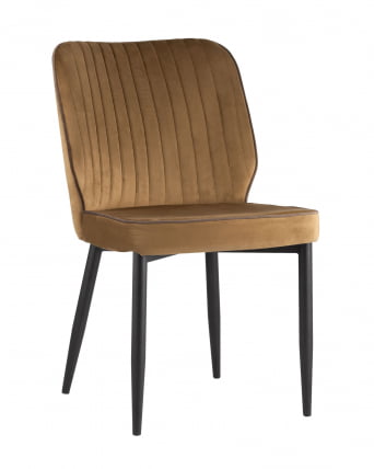 Стул Лоренс велюр Карамель_0