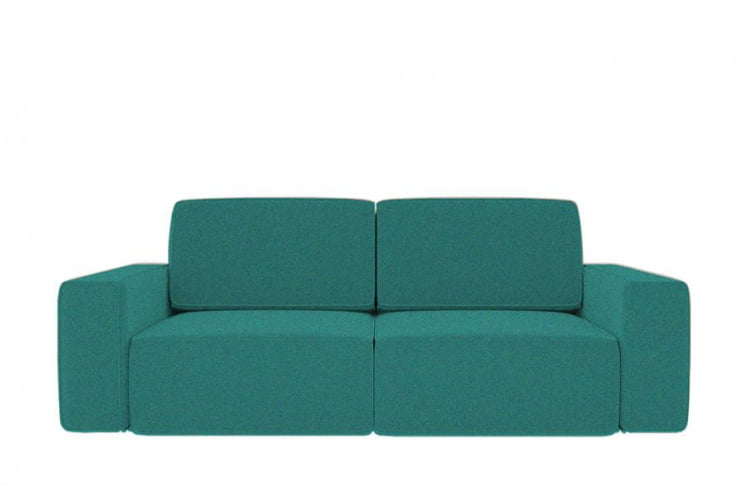 Диван прямой Сунндал (Берхоусе) Цвет фасада: Азур рогожка; Тип: Прямой; Материал фасада: Микророгожка / (Berhouse)_0