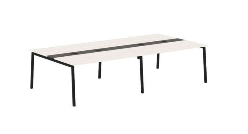 Переговорный стол ЕДИС ЕЛCТ 3116 Ясень Траун Мокко Черный / EDIS ELCT_0