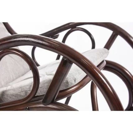 Кресло-качалка CЛАССИC МИ-001 с подушкой Орех / CLASSIC MI-001_3