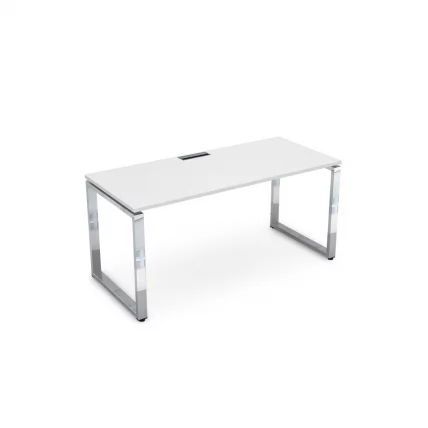 Стол рабочий, прямолинейный ГЛОСС ЛИНЕ НСР-О.004.2 Белый Премиум / GLOSS LINE_0