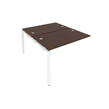 Проходной наборный элемент рабочей станции Метал Сйстем Б.ПРС-СП-2.2 Венге/Белый / Metal System_0