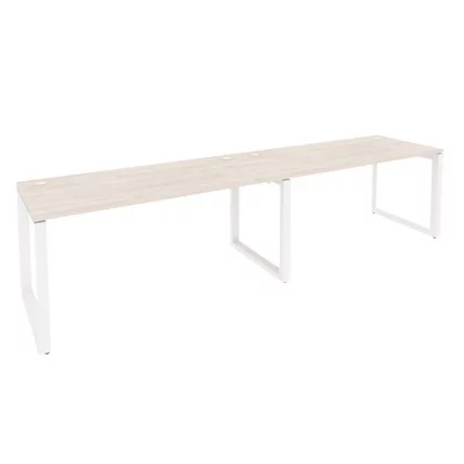 Рабочая станция на О-образном м/к ОНИКС О.МО-РС-2.4.7 Денвер Светлый/Белый / ONIX O.MO-RS-2.4.7_0