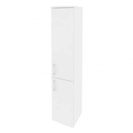 Шкаф высокий узкий правый ОНИКС О.СУ-1.3(Р) Белый Бриллиант / ONIX O.SU-1.3(R)_0