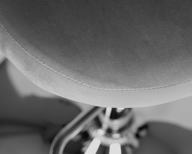 Стул барный ДОБРИН МИЛАНА Серый велюр МДЖ9-75 / DOBRIN MILANA MJ9-75_6