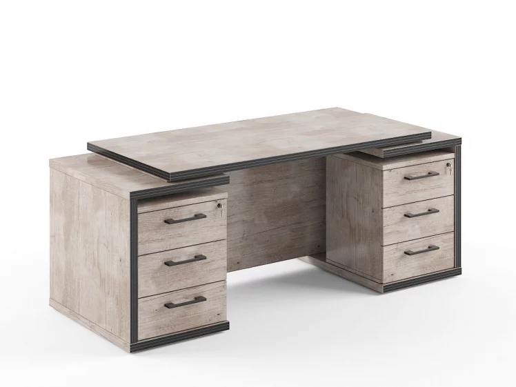 Стол руководителя ТДТ 197 (Дуб Каньон) / TDT_0