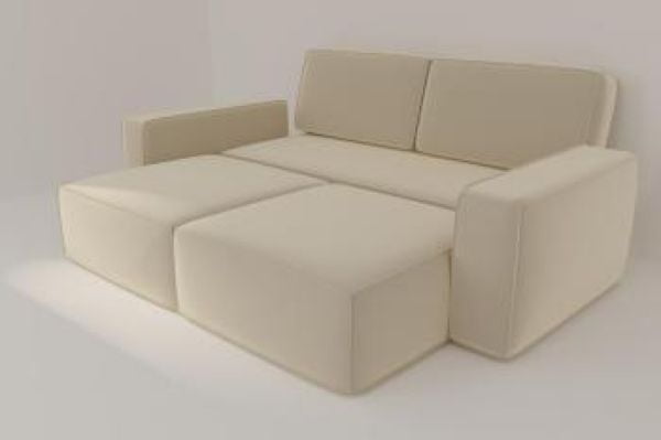 Диван прямой Сунндал (Берхоусе) Цвет фасада: Серый велюр; Тип: Прямой; Материал фасада: Металл/Велюр / (Berhouse)_4