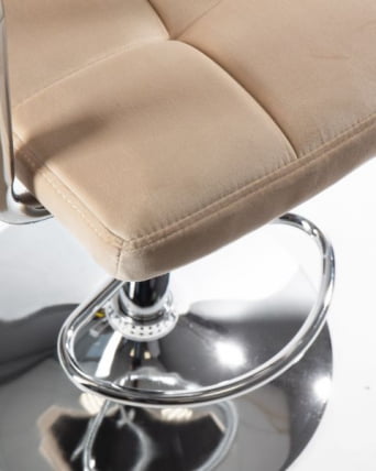 Стул барный ДОБРИН КРУГЕР АРМ (бежевый велюр (МДЖ9-10)) 2 шт / DOBRIN KRUGER ARM (MJ9-10))_7