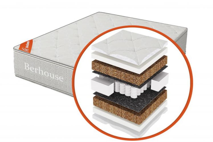 Матрас Мега кокос 20 (Берхоусе) Размер: 800х1600 мм / Mega (Berhouse)_0