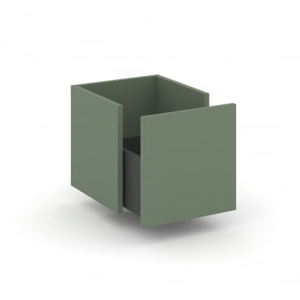 Вставка в надставку - один ящик+ЗС CОНCЕПТ CН.НП-001 Кобо Антрацит / CONCEPT CN.NP-001_0