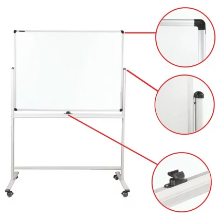 Доска магнитно-маркерная 2-сторонняя БРАУБЕРГ ПРЕМИУМ на стенде 90х120 см / BRAUBERG PREMIUM_6