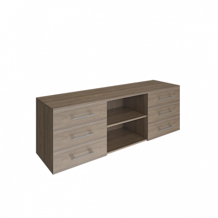 Тумба модульная трехсекционная ЙАЛТА ЛТ-ТС 3.1 Вяз Благородный / YALTA LT-TS_0