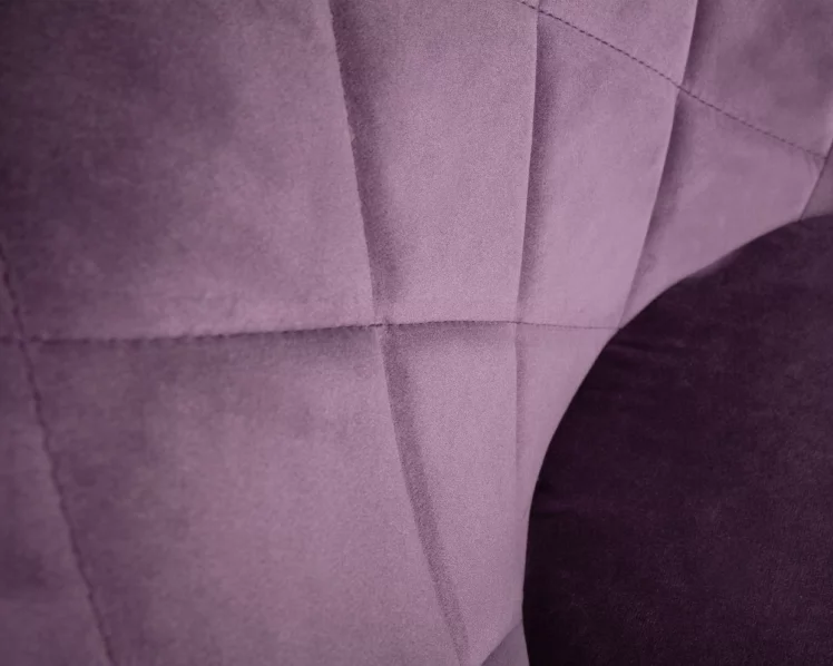 Стул барный ДОБРИН ЛОГАН БЛАCК Пудрово-сиреневый велюр МДЖ9-52 / DOBRIN LOGAN BLACK MJ9-52_7